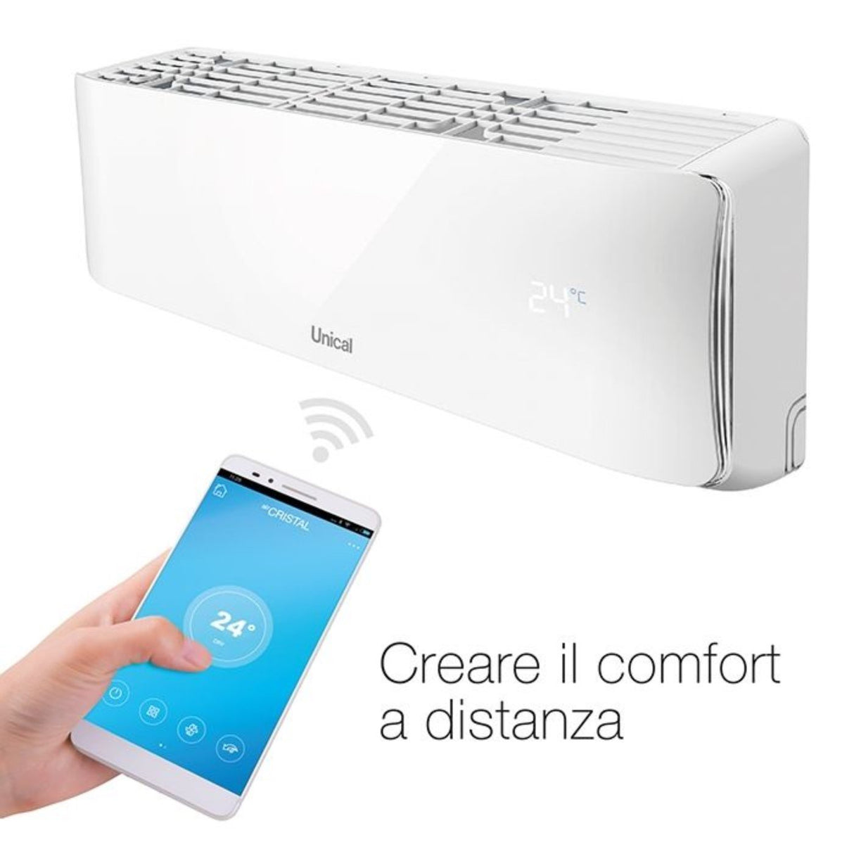 immagine-4-unical-climatizzatore-condizionatore-unical-inverter-mono-split-serie-air-cristal-18000-btu-kmun-18h-r-32-wi-fi-optional-ean-8059657000644
