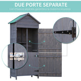 immagine-5-easycomfort-easycomfort-casetta-porta-attrezzi-da-giardino-in-legno-con-2-ante-e-3-mensole-89x50x190cm-grigia
