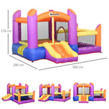 immagine-5-easycomfort-easycomfort-castello-gonfiabile-per-bambini-da-giardino-parco-acquatico-gionfiabile-con-scivolo-trampolino-e-piscina-multicolor-280x-250x170cm-ean-8055776915463