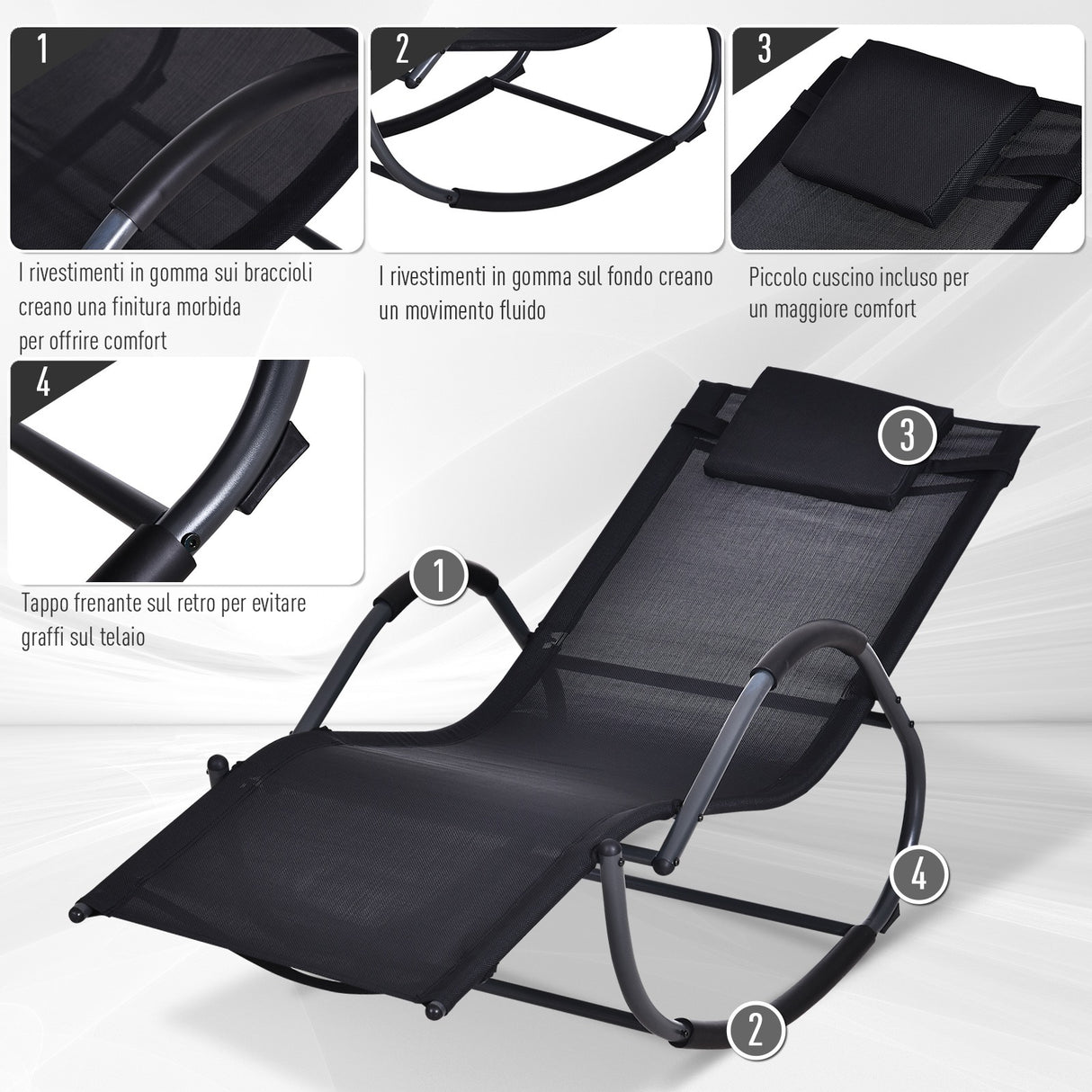 immagine-5-easycomfort-easycomfort-lettino-sedia-sdraio-a-dondolo-zero-gravity-da-giardino-impermeabilesedia-a-dondolo-esterno-con-poggiatesta-nero-160x61x79-cm-ean-8054144130798
