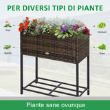 immagine-5-easycomfort-easycomfort-letto-per-orto-rialzato-fioriera-effetto-vimini-con-ripiano-aiuola-rialzata-per-esterni-e-interni-marrone-70cm-x-30cm-x-70cm-ean-8054144132297