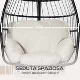 immagine-5-easycomfort-easycomfort-poltrona-sospesa-con-cuscino-e-struttura-in-metallo-per-giardino-e-soggiorno-101x101x188cm-nero