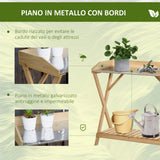 immagine-5-easycomfort-easycomfort-tavolo-da-giardinaggio-in-legno-con-piano-in-metallo-antiruggine-e-ripiano-portaoggetti-80x40x84cm