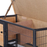 immagine-6-easycomfort-easycomfort-conigliera-da-esterno-in-legno-gabbia-per-1-2-conigli-roditori-cincilla-o-porcellini-dindia-91-5x45x70cm-ean-8055776914039
