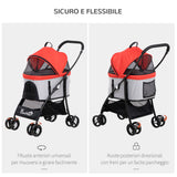 immagine-6-easycomfort-easycomfort-passeggino-per-cani-pieghevole-con-trasportino-rimovibile-e-tettuccio-82x49-5x98cm-rosso