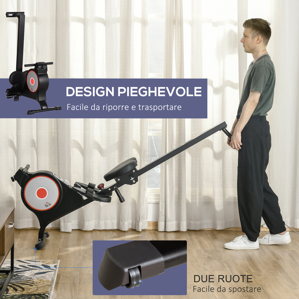 immagine-6-easycomfort-easycomfort-vogatore-professionale-per-casa-con-8-livelli-di-resistenza-magnetica-ruote-e-monitor-digitale-vogatore-pieghevole-in-acciaio-e-abs-180x48x60cm-nero-e-grigio
