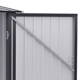 immagine-7-easycomfort-easycomfort-casetta-da-giardino-porta-attrezzi-in-lamiera-di-acciaio-con-serratura-100x103x160cm-grigio