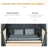 immagine-7-easycomfort-easycomfort-dondolo-letto-e-pergola-3-in-1-con-tetto-regolabile-e-tende-acciaio-e-rattan-pe-235x150x210cm-grigio-scuro