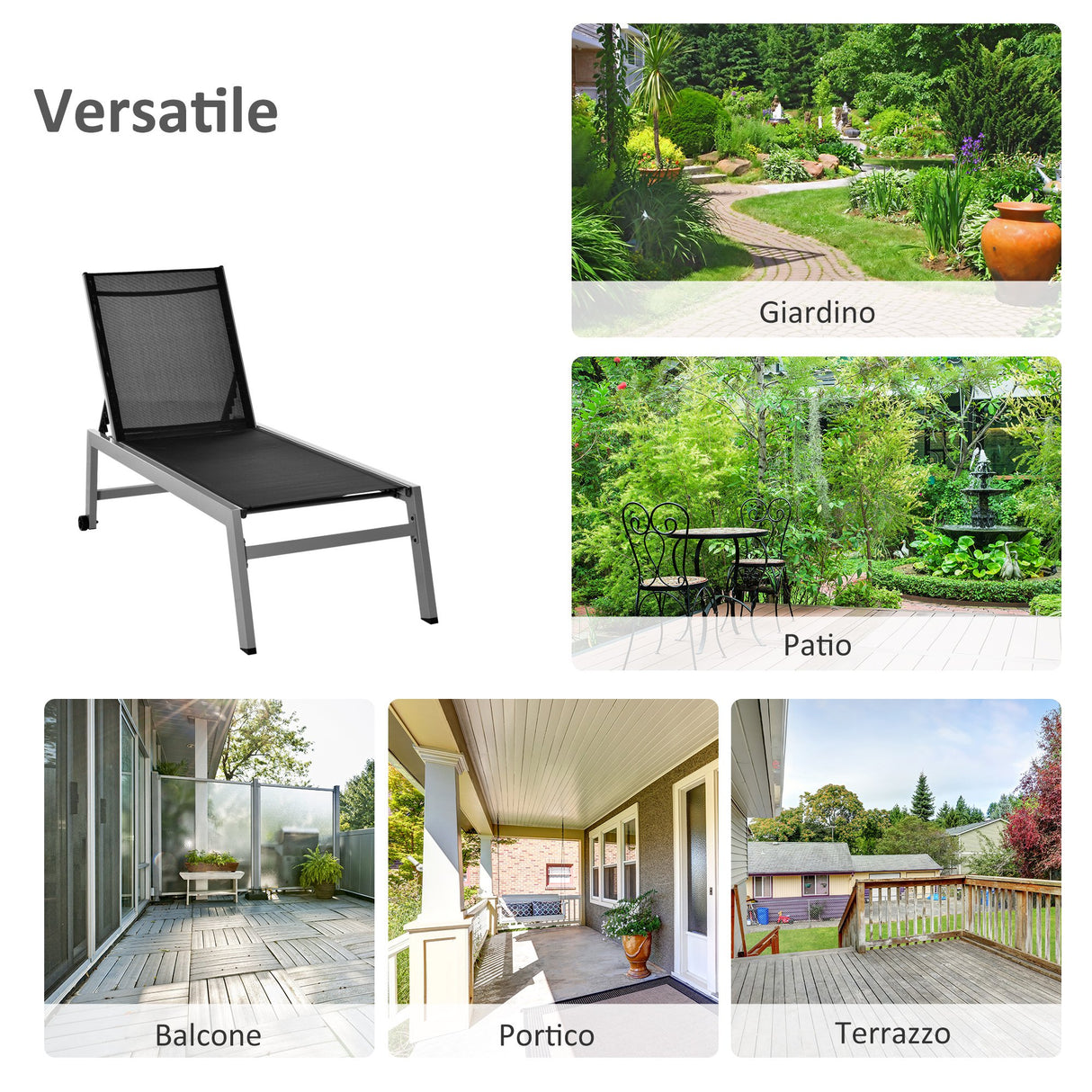 immagine-7-easycomfort-easycomfort-lettino-sdraio-prendisole-in-alluminio-e-texteline-schienale-regolabile-nero-e-grigio-2-ruote-169-x-65-x-102cm-ean-8054144139807