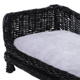 immagine-8-easycomfort-easycomfort-cuccia-per-animali-domestici-15kg-forma-chaise-longue-in-vimini-nero-cuscino-in-pile-69x42x33cm-ean-8054111845595